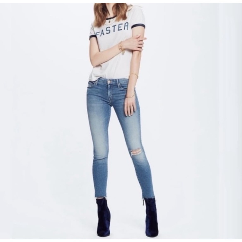 NWOT Mother Denim The Charmer Lost & Found Jeans‎ Size 25